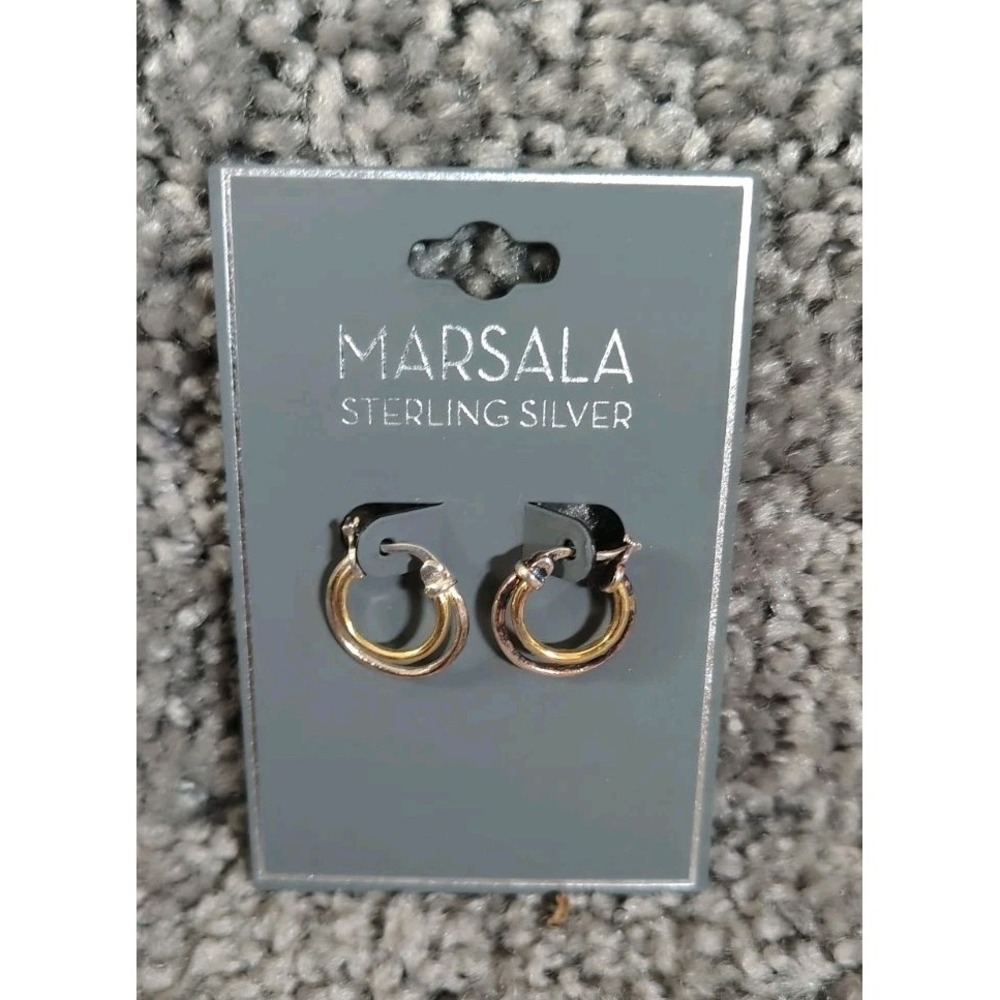 Marsala Earring Set